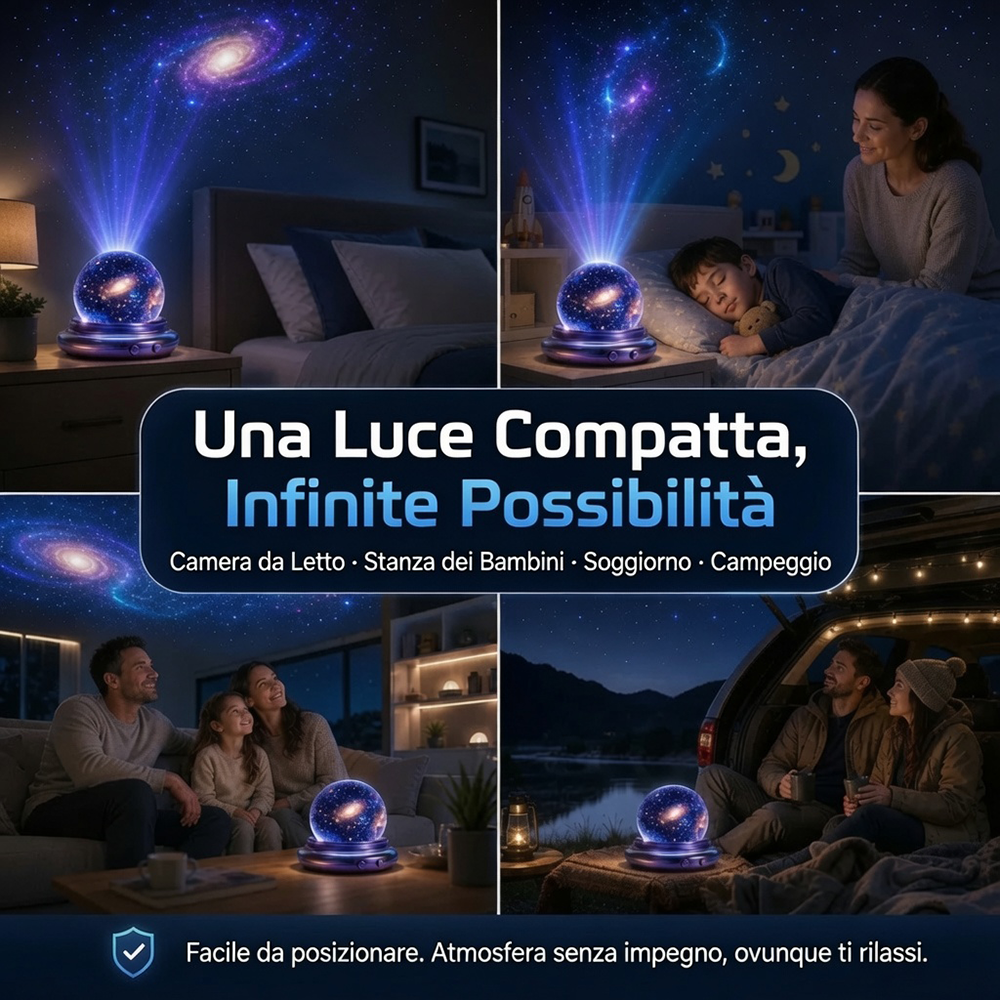 š®Night Light Projector - Smart Holographic Star Projector