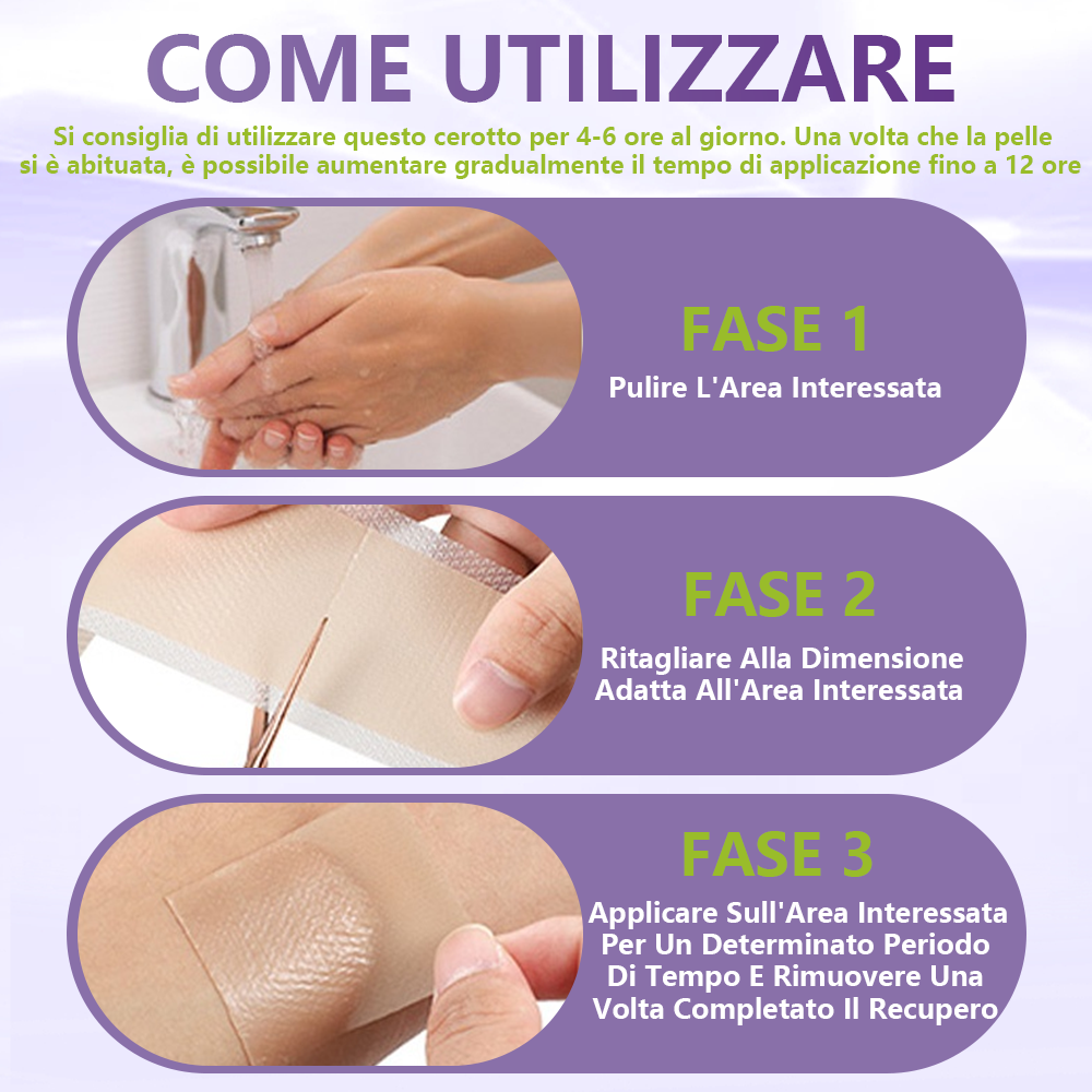 GFOUK® Cerotto con microaghi dissolvibili a base vegetale per la rimozione dei fibromi penduli🌿