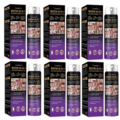Prodotto e spedito dall’Italia ✨Evolvion® Spray Riparatore Cutaneo Biotina 10-in-1 🎉-up