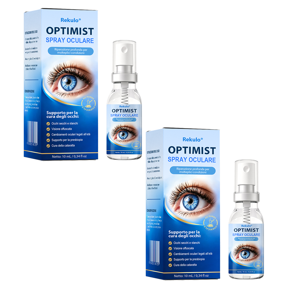2 BOTTIGLIE 👁️ Riparazione: Elimina arrossamenti e secchezza oculare persistenti