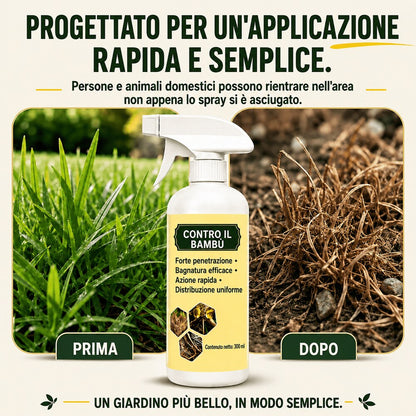 Erbicida naturale ad azione rapida con protezione a lunga durata🌱