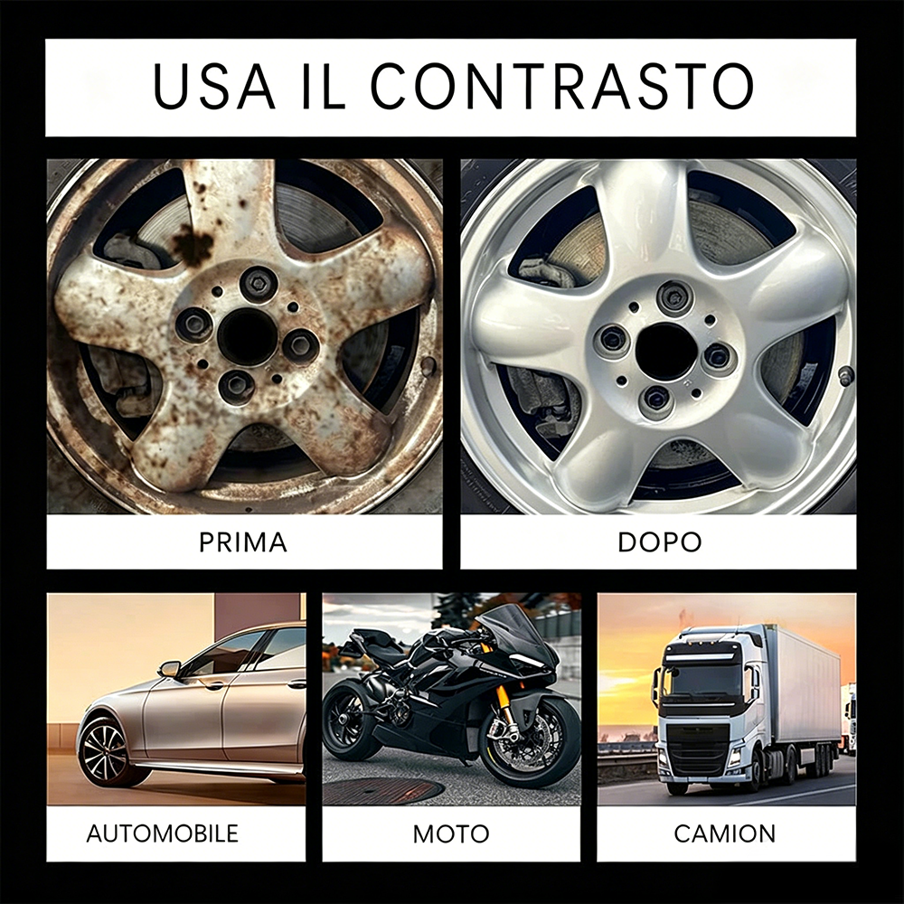 🔥Ultimo giorno con il 60% di sconto - 🚗Spray detergente antiruggine universale🧽