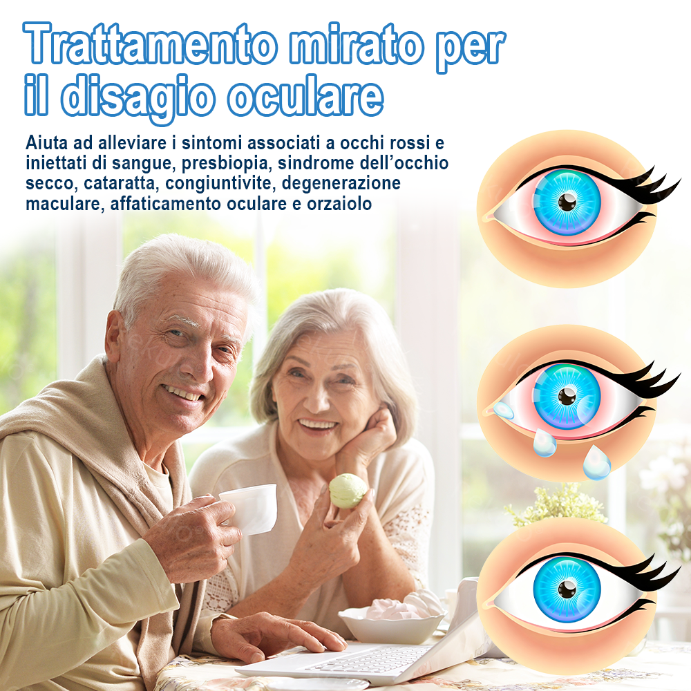 Rekulo® OptiMist Spray Oculare ✅ Per occhi secchi, visione offuscata,presbiopia e cataratta 👀