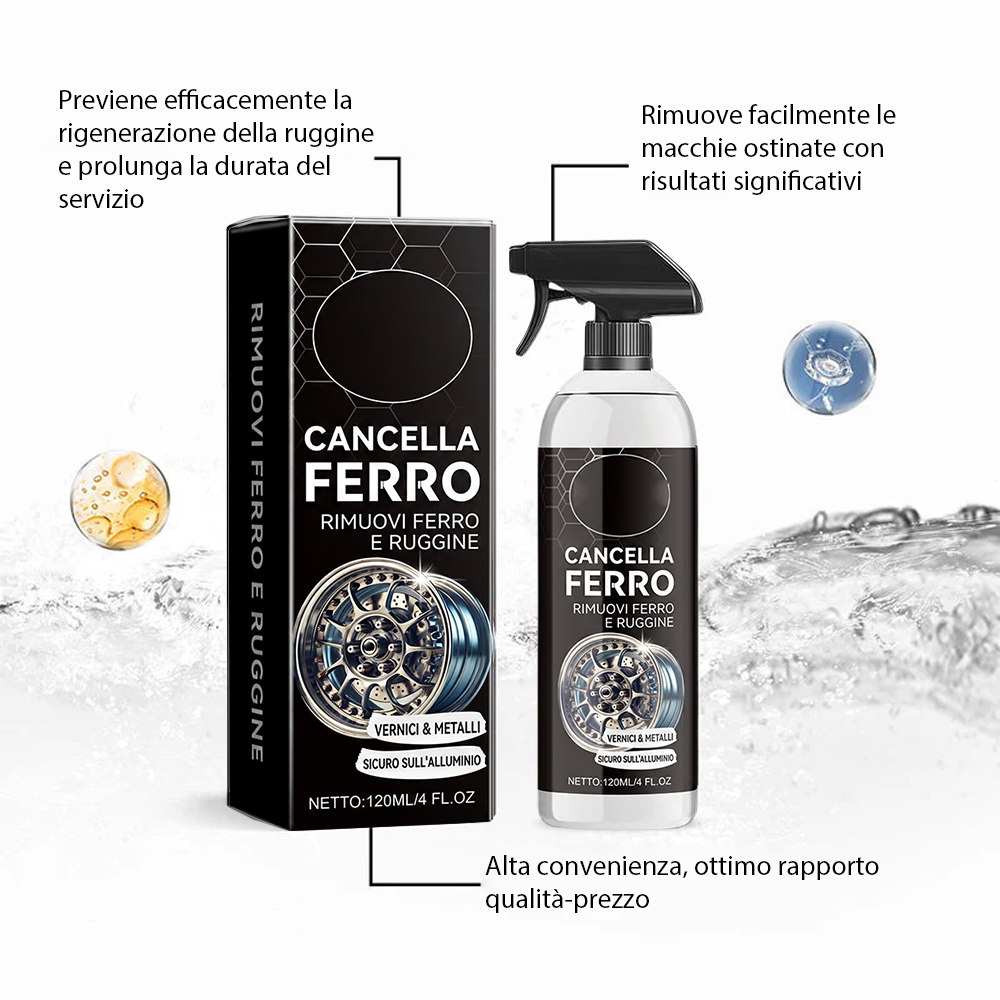🔥Ultimo giorno con il 60% di sconto - 🚗Spray detergente antiruggine universale🧽