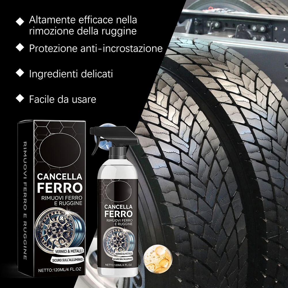 🔥Ultimo giorno con il 60% di sconto - 🚗Spray detergente antiruggine universale🧽