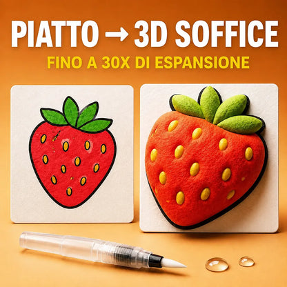 IEY® Carta 3D a Texture Soffice 🌼
