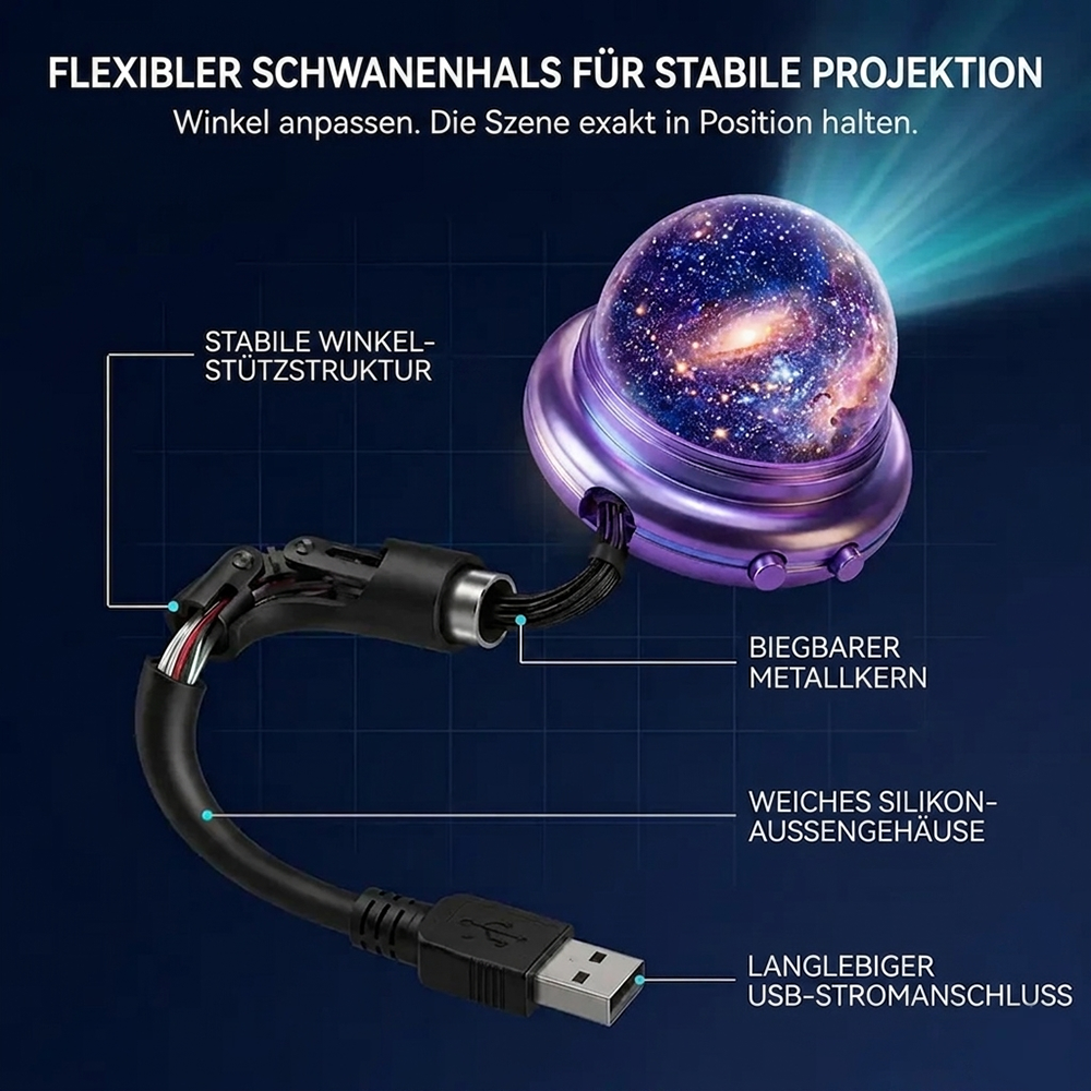 🔮Night Light Projector - Smart Holographic Star Projector