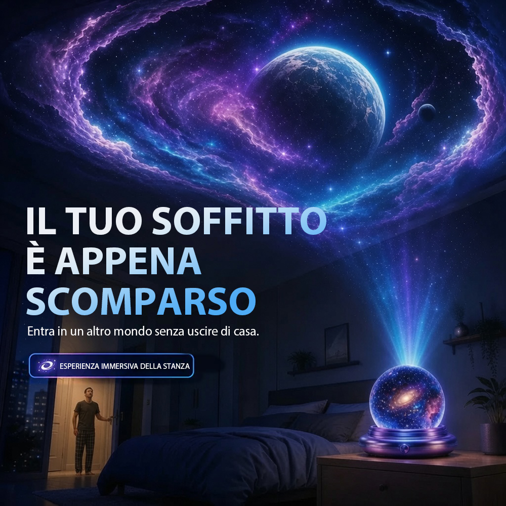 🔮Night Light Projector - Smart Holographic Star Projector
