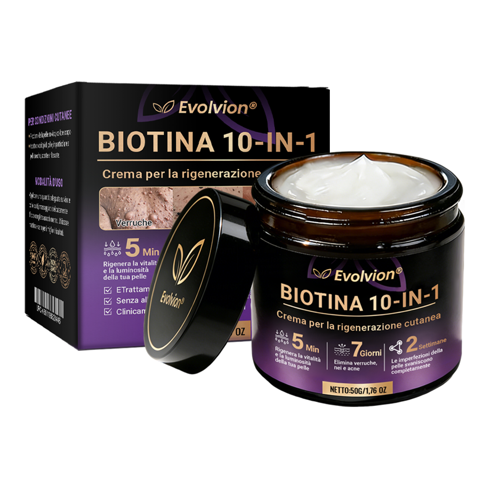 Prodotto e spedito dall’Italia ✨Evolvion® Biotin 10-in-1 Skin Restoration Cream 🌻🌻