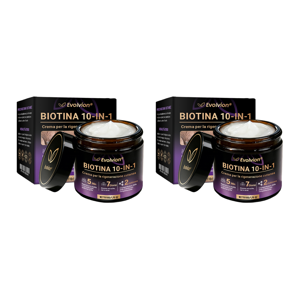 Prodotto e spedito dall’Italia ✨Evolvion® Biotin 10-in-1 Skin Restoration Cream 🌻🌻